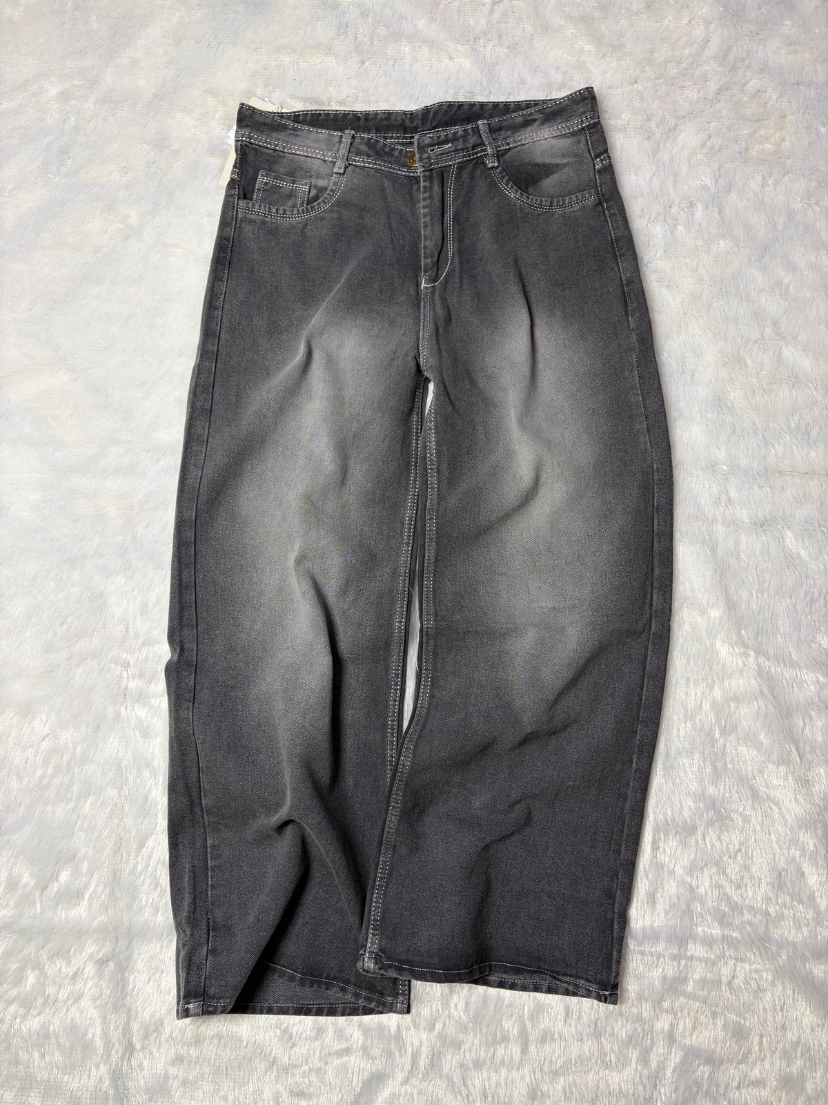 Vintage Grey Acid Wash