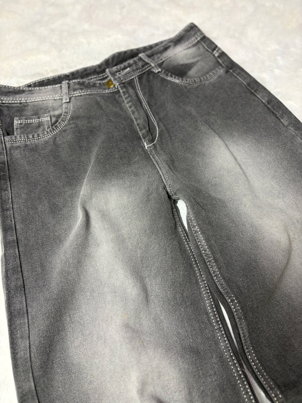 Vintage Grey Acid Wash