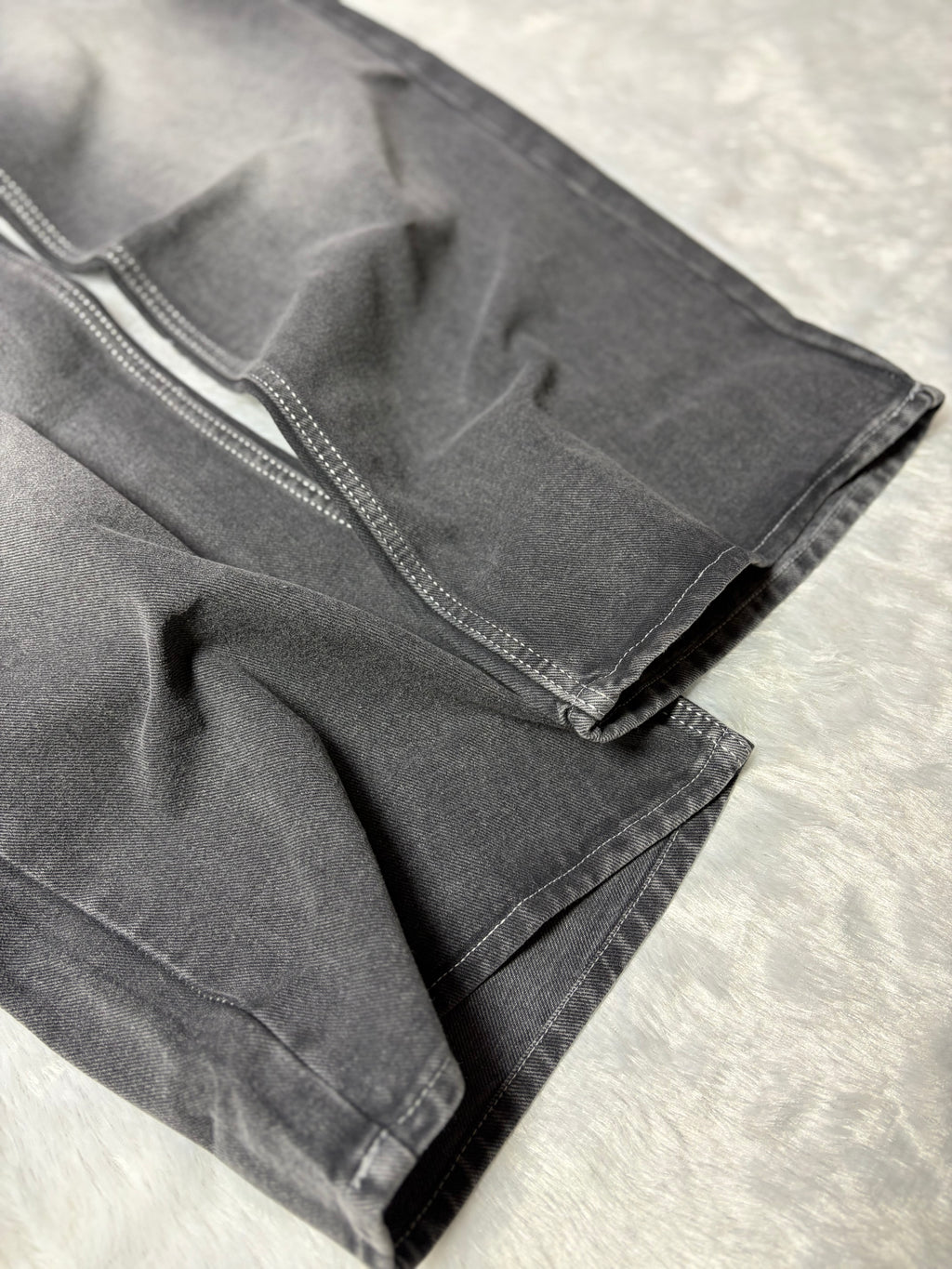 Vintage Grey Acid Wash