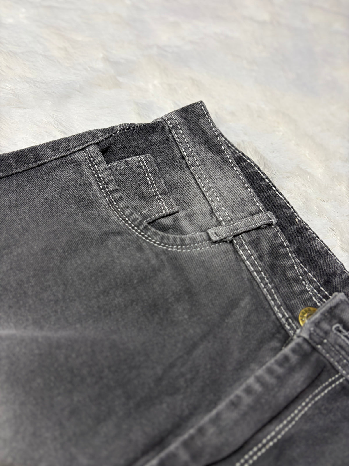 Vintage Grey Acid Wash