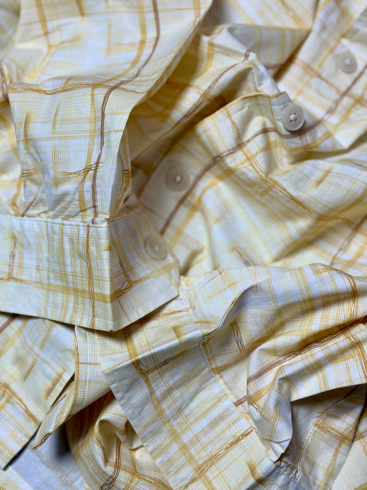 Retro Grid Button-Down