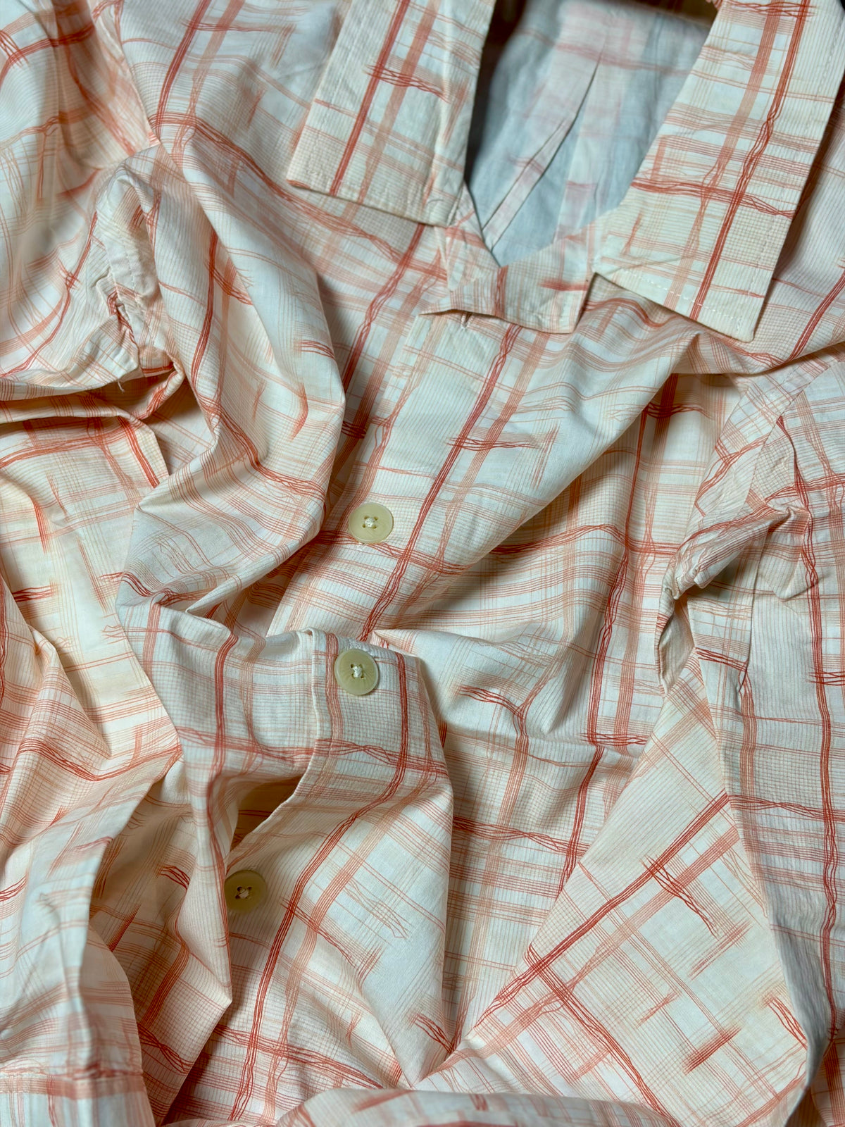 Retro Grid Button-Down