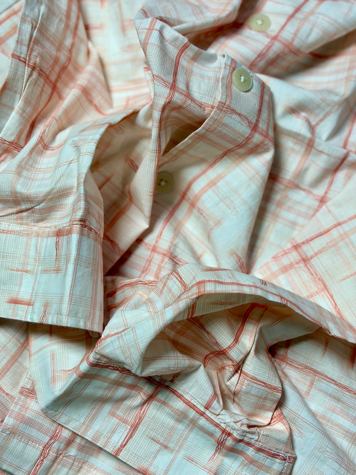 Retro Grid Button-Down