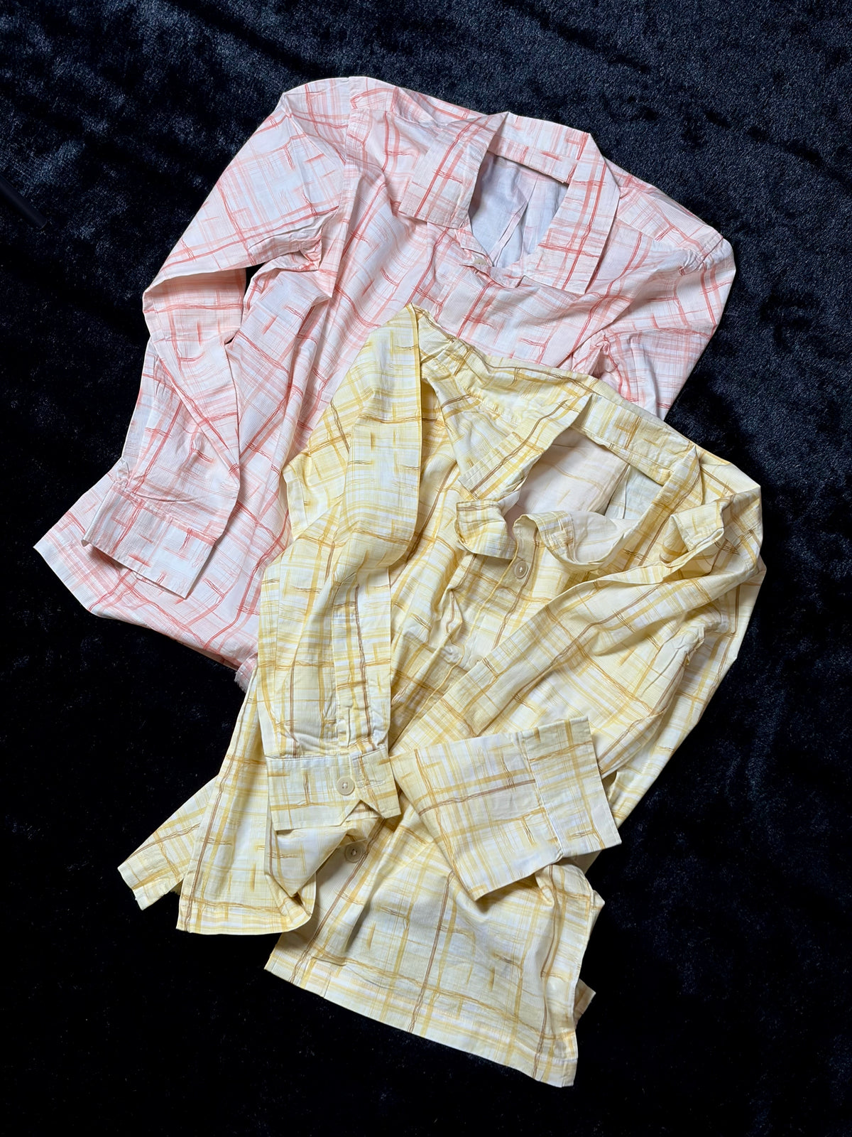 Retro Grid Button-Down