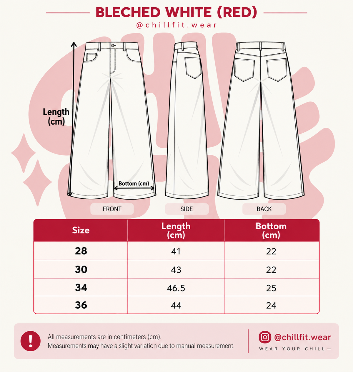 Bleached White